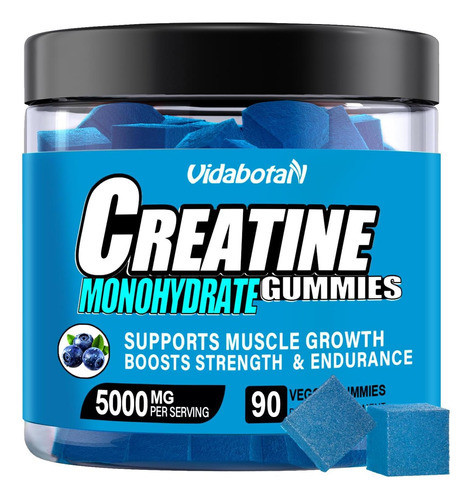 Gomas De Monohidrato De Creatina Sem Açúcar Vidabotan Para H