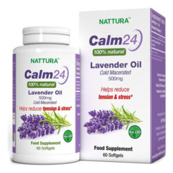 Nattura Calm24 Comprimidos De Óleo De Lavanda - Calming Aid