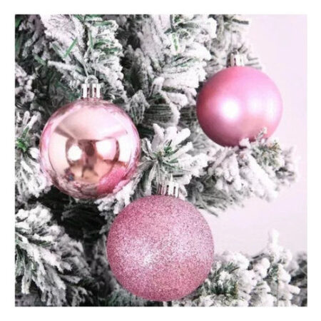 Conjunto De 100 Esferas De Decoração De Natal De Estilo Mist - Imagem 25