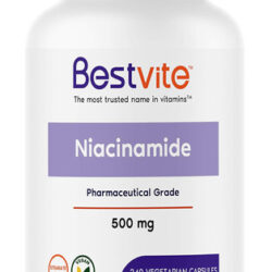 Bestvite Niacinamida 500mg (240 Cápsulas Vegetarianas) - Sem