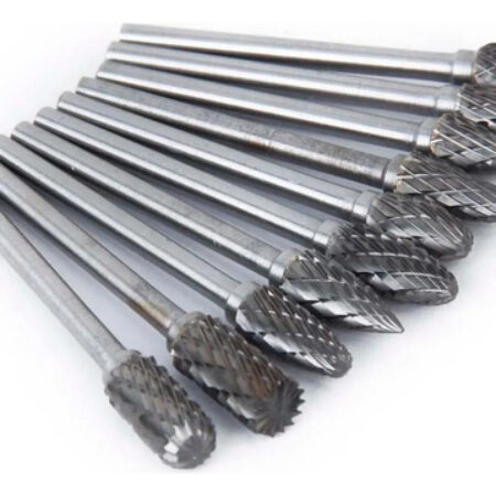 Lima Fresa Rotativa Metal Duro Tungstênio Retifica 10 Peças - Imagem 8