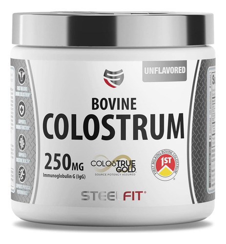 Superalimento Em Pó De Colostro Bovino Steelfit Para Recuper