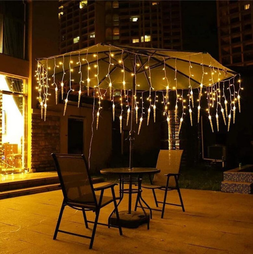 Lâmpada De Cortina Decorativa De Natal 3.5m — foto 8 Lâmpada De Cortina Decorativa De Natal 3.5m - Imagem 8