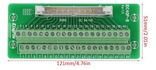 Bloco De Terminais P Da Placa De Separação Idc40p De 40 Pino - Imagem 6