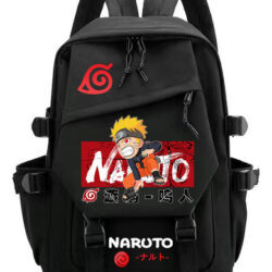 Mochila Escolar De Grande Capacidade Naruto Para Adolescente