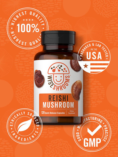 Cápsulas De Cogumelo Carlyle Reishi 5000 Mg | Contagem 120 | - Imagem 6