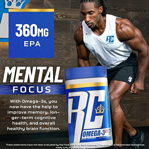 Óleo De Peixe Omega-xs Da Série Ronnie Coleman Com Cápsulas - Imagem 6