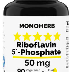 Monoherb Riboflavina 5-fosfato 50 Mg - 90 Cápsulas Vegetari