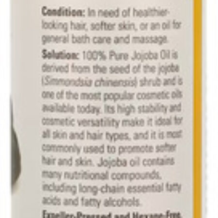 Now Foods Óleo Jojoba 118ml Hidratante + Porta Cápsulas - Imagem 3