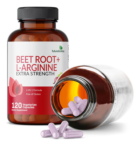 Futurebiotics Raiz De Beterraba + L-arginina 2.000 Mg, Não O - Imagem 6