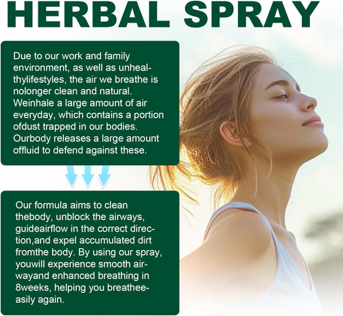 Spray De Limpeza De Pulmão De Healclean, Spray De Limpeza De - Imagem 2