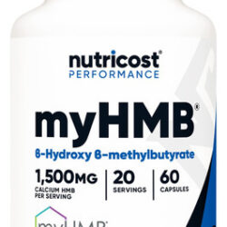 Suplemento Nutricost Myhmb Em Cápsulas De 1.500 Mg De Cálcio