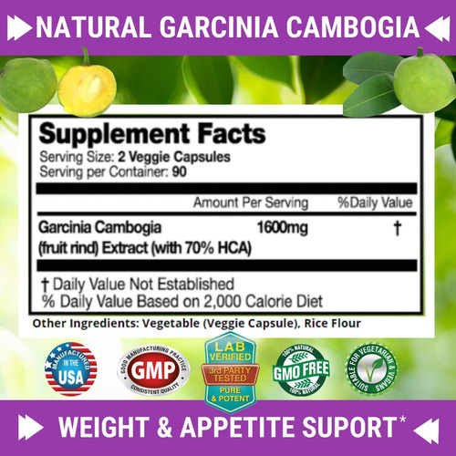 Extrato De Cambogia Garcinia Cambogia 100% Puro - Todo Supre - Imagem 4