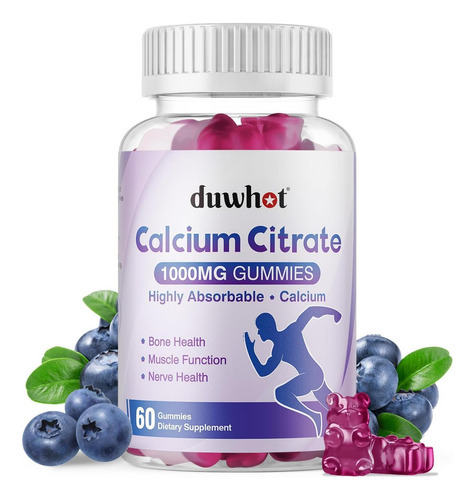 Gomas De Citrato De Cálcio Duwhot, Citrato De Cálcio Mastigá