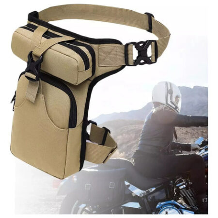 Bolsa De Cintura E Pernas Para Motociclistas, Mochila Casual - Imagem 3