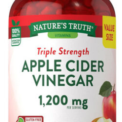 Cápsulas De Vinagre De Cidra Natures Truth | 1200mg | 200