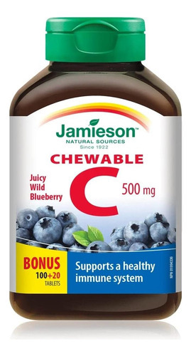 Vitamina C - Mirtilo Selvagem - 500 Mg