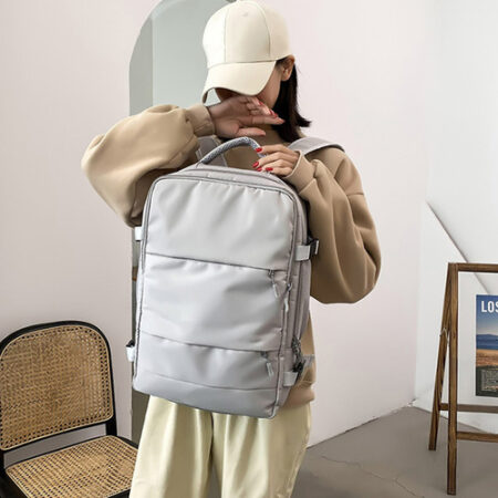 Mochila De Viagem Antifurto Multifuncional Para Laptop - Imagem 25