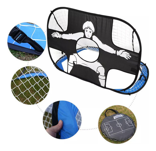 Kids Soccer Goal Post Net Trave De Futebol Gol Desmontável