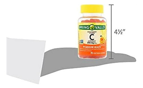 Vitamina C Spring Valley 240 Mg 70 Gomitas - Imagem 5