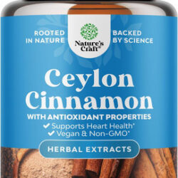 Comprimidos De Canela Orgânica Do Ceilão 1000 Mg - Suplement