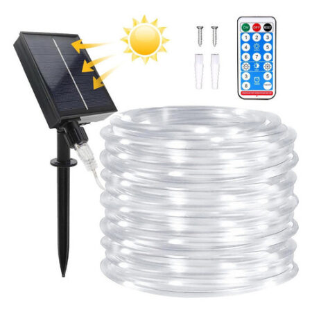 Luzes De Corda Solares Externas, 22 Metros 200led — foto 2 Luzes De Corda Solares Externas, 22 Metros 200led — foto 2