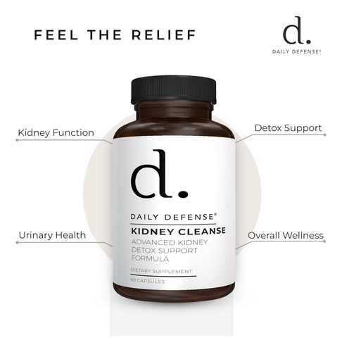 Suplemento De Defesa Diária Para Suporte Renal, Vitaminas Pa - Imagem 5