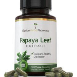 Cápsulas De Extrato De Folha De Mamão Florida Herbal Pharmac