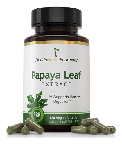 Cápsulas De Extrato De Folha De Mamão Florida Herbal Pharmac