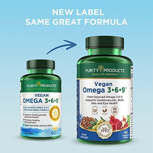 Purity Products Omega 3-6-9 Fórmula Ômega Vegana E Vegetaria - Imagem 3
