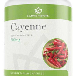Suplemento De Extrato De Pimenta Caiena Nature Restore 90 Cá