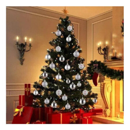 Conjunto De 100 Esferas De Decoração De Natal De Estilo Mist - Imagem 15