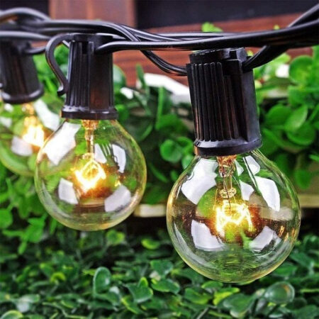 Varal Luzes Cordão Decoração Festa 25 + 2 Lampadas Vintage - Imagem 10
