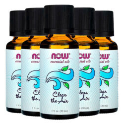 Mistura Óleo Clear The Air Now Foods 30ml Importado 5un