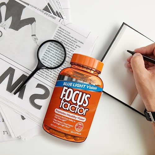 Fórmula Focus Factor Blue Light (60 Unidades) - Vitaminas Pa - Imagem 5