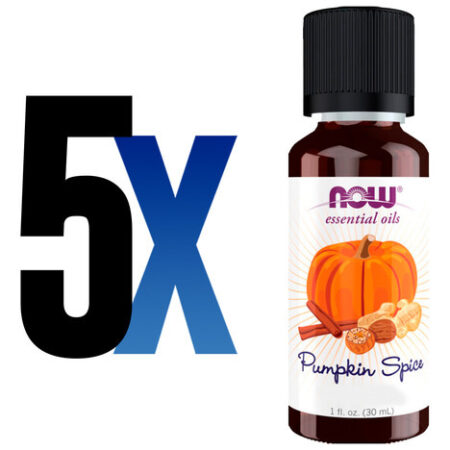 Óleo Abóbora Pumpkin Spice Fall Now Foods 30ml Importado 5un - Imagem 2