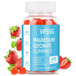 Gomas De Glicinato De Magnésio 400 Mg, Gomas Sem Açúcar Com