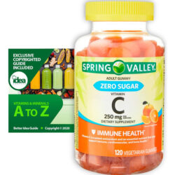 Suplemento Dietético De Gomas De Vitamina C De Spring Valley