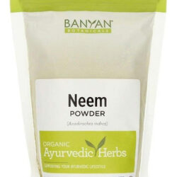 Pó De Neem Banyan Botanicals - Azadirachta Indica Orgânica -