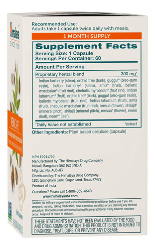 Himalaya Veincare Para Paredes Saudáveis ??das Veias E Confo