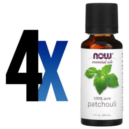 Óleo De Patchouli Now Foods 30 Ml Puro Importado 4un - Imagem 2