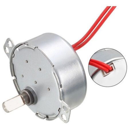 Motor Síncrono Ca 12v 2,5-3 Rpm 50-60hz Cw/ccw 4w - Imagem 4