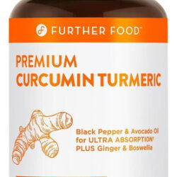 Further Food Premium Curcumina Cúrcuma, Força Máxima, 500 Mg
