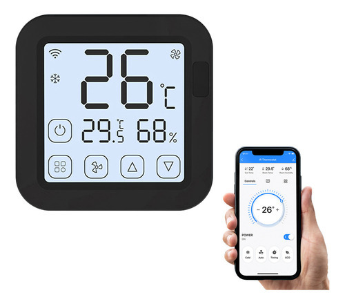 Sensor De Monitor De Termostato Compatível Com Alexa Ir Em C