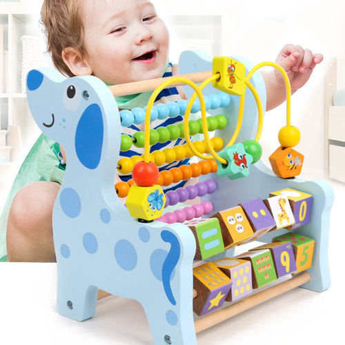 Moldura De Cálculo Multifuncional De Madeira U Kids Educati - Imagem 2