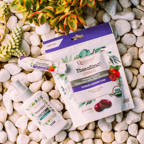 Quantum Health Therazinc Pastilhas De Zinco Orgânico Sabugue - Imagem 7