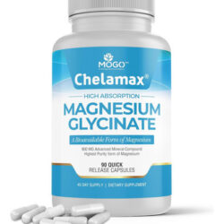 Chelamax Magnésio Glicinato 900mg Para Um Sono Reparador, Cã