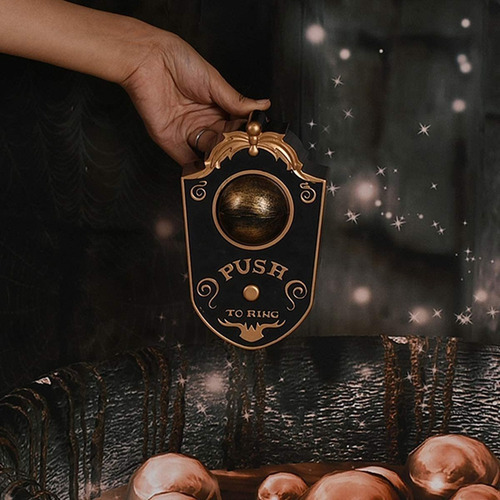 Campainha Decoração De Halloween Com Globo Ocular Assombrado - Imagem 4