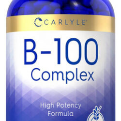 Vitamina Do Complexo Carlyle B-100 | 250 Cápsulas | Suplemen