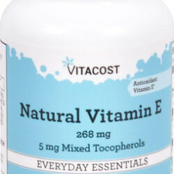 Vitamina E Vitacost Natural 268 Mg 90 Cápsulas